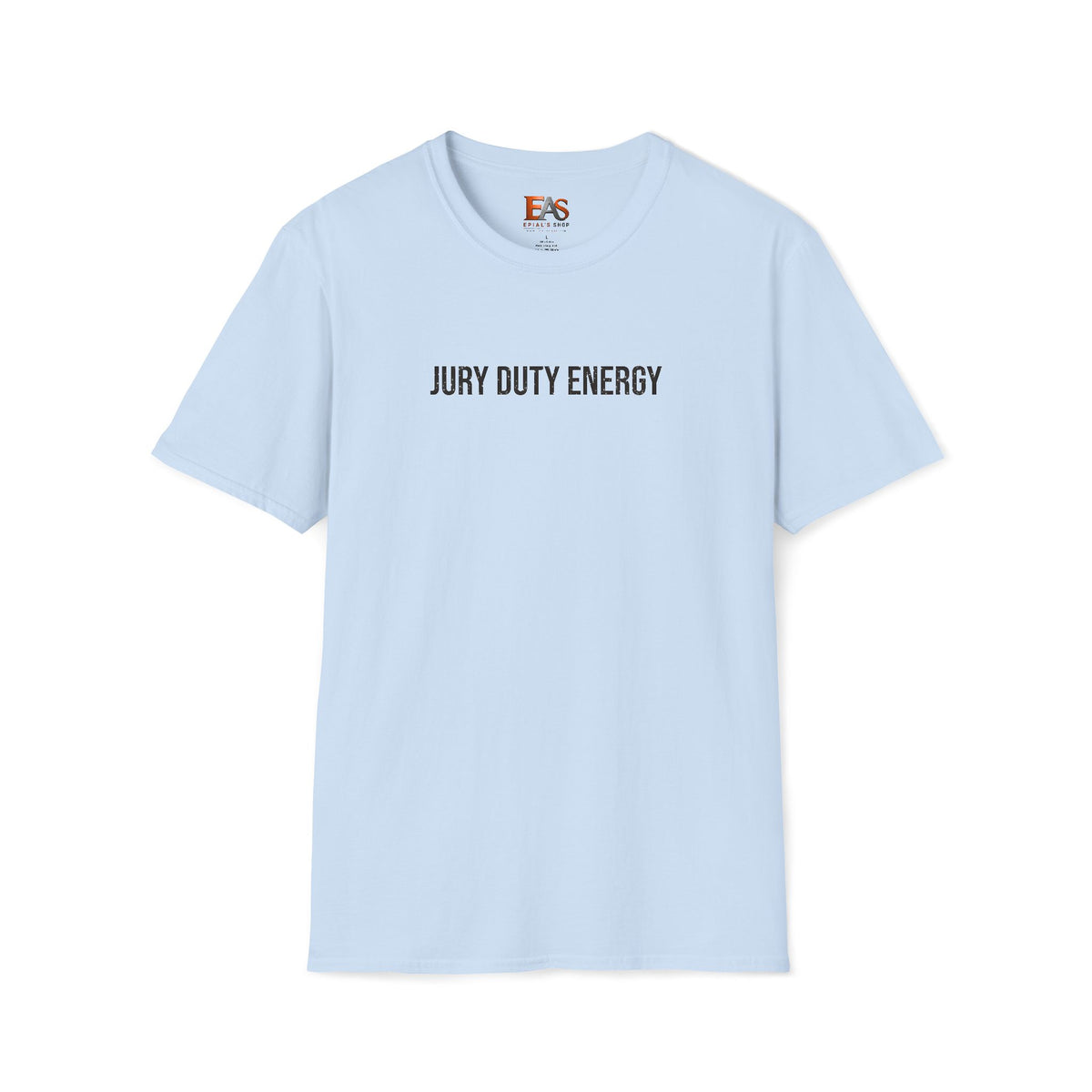 Jury Duty Energy True Crime Glitter T-Shirt