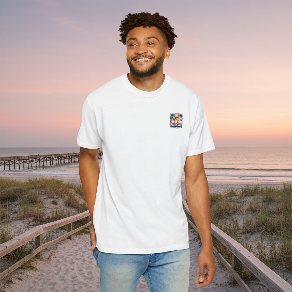 Furreal Cat Sunset Tee | Cool Cats, No Explanation Unisex T-Shirt