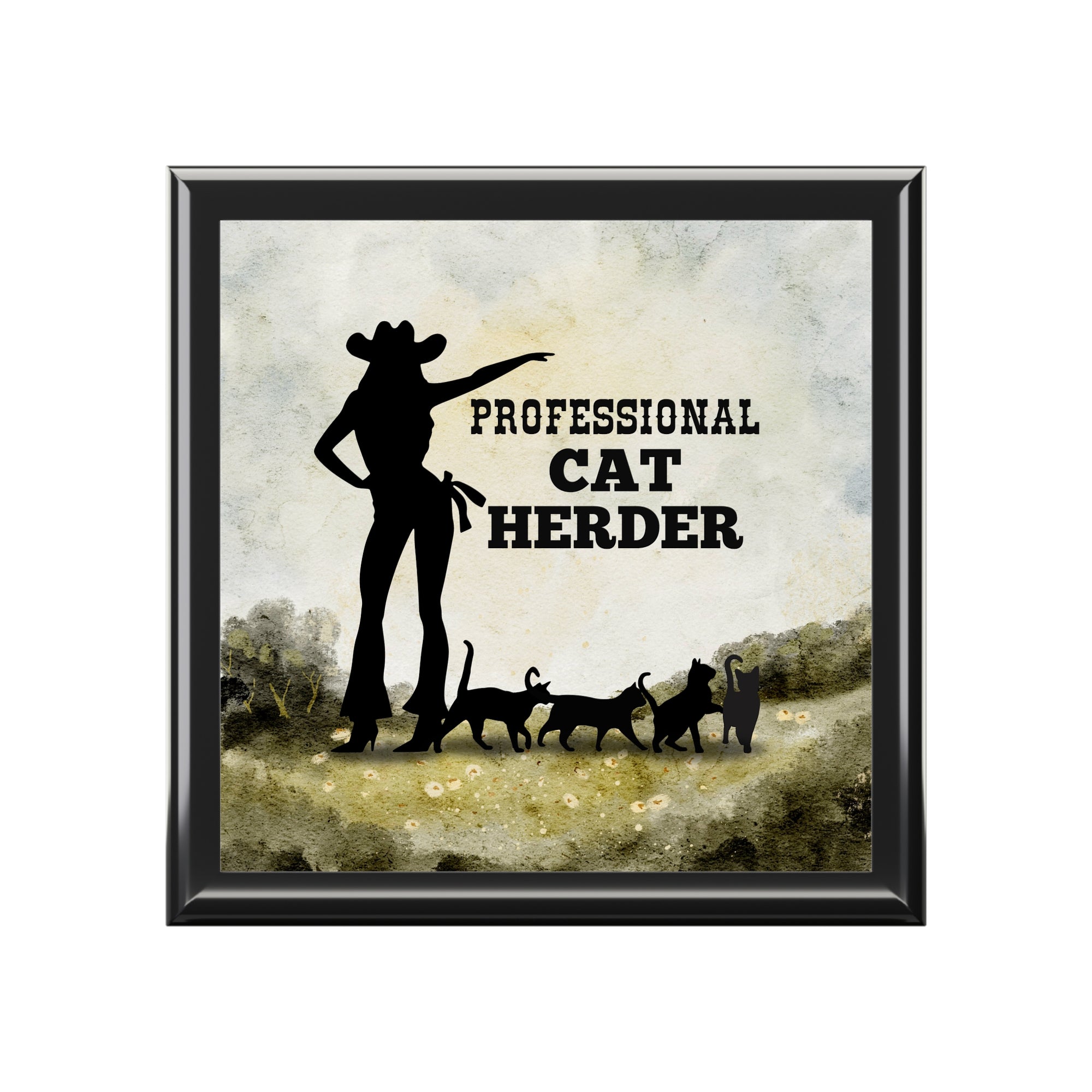 Professional Cat Herder Jewelry Box