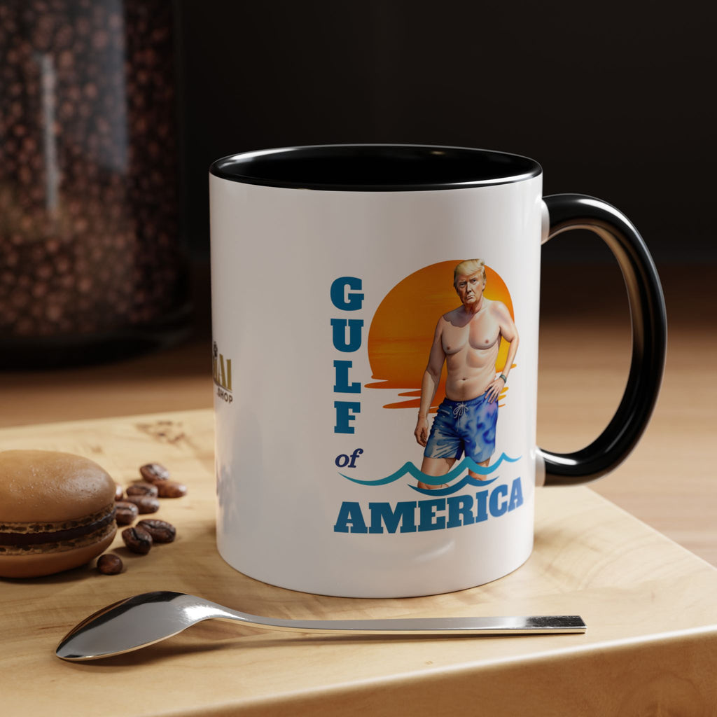Humorous American Gulf Coffee Mug - 11/15oz Accent Mug for Fun Lovers