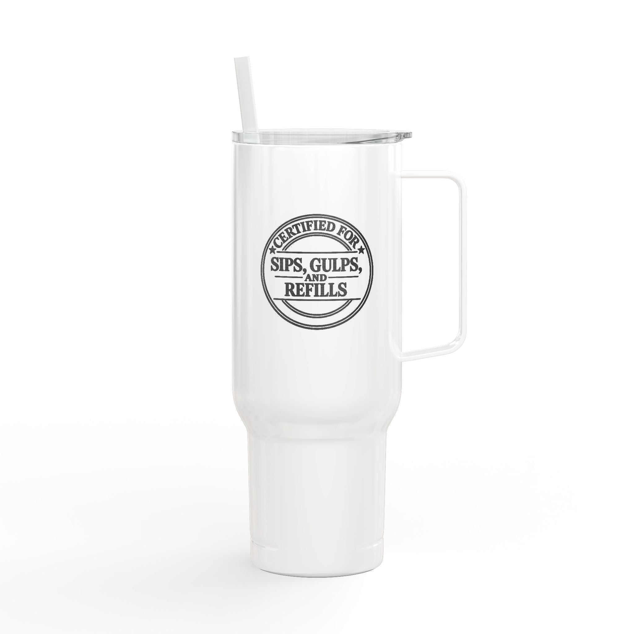 Certified for Sips, Gulps, and Refills 40oz Insulated Tumbler