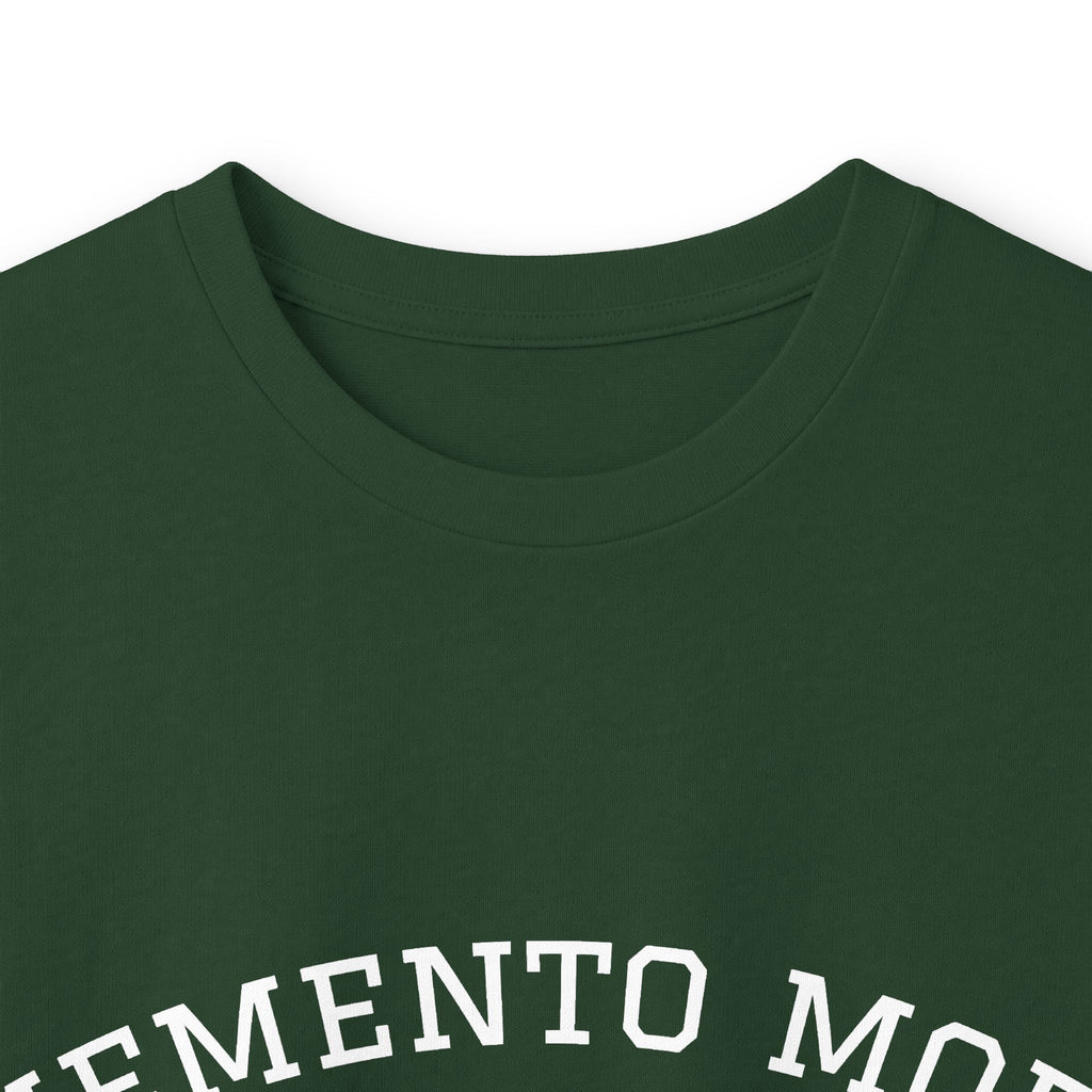 Memento Mori. Pay Later. Long Sleeve T-Shirt | Dark Humor & Existential Dread