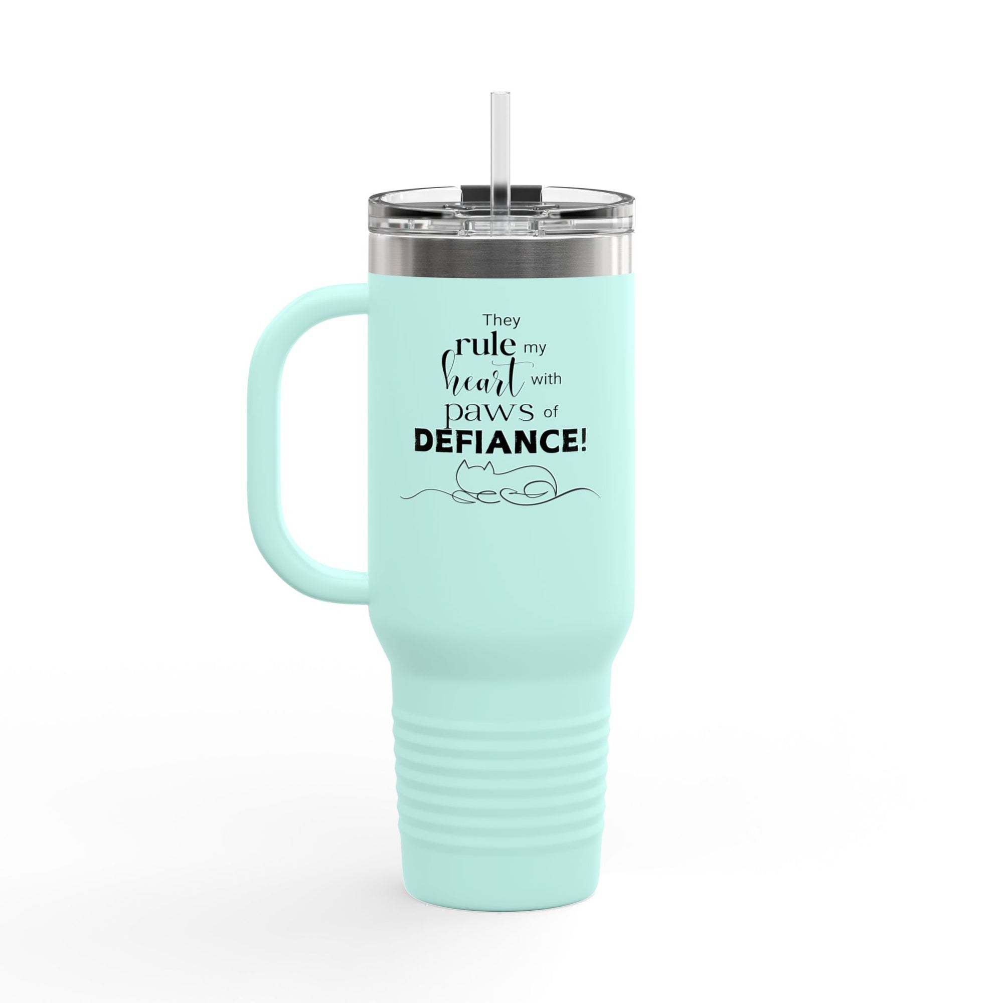 Paws of Defiance Insulated Travel Mug, 40oz