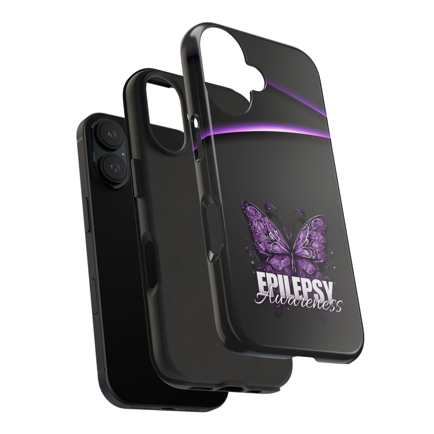 Epilepsy Awareness Butterfly Tough Phone Cases