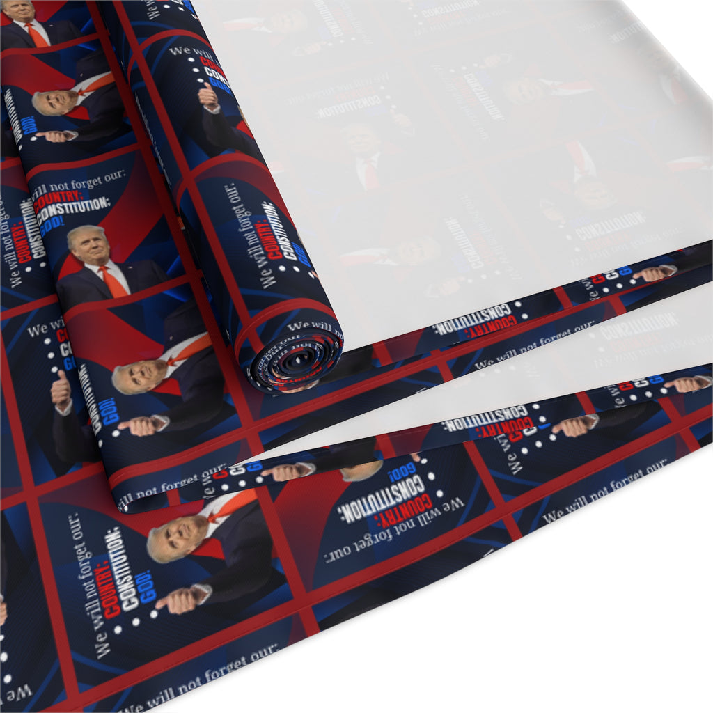 Trump Country Constitution God Table Runner