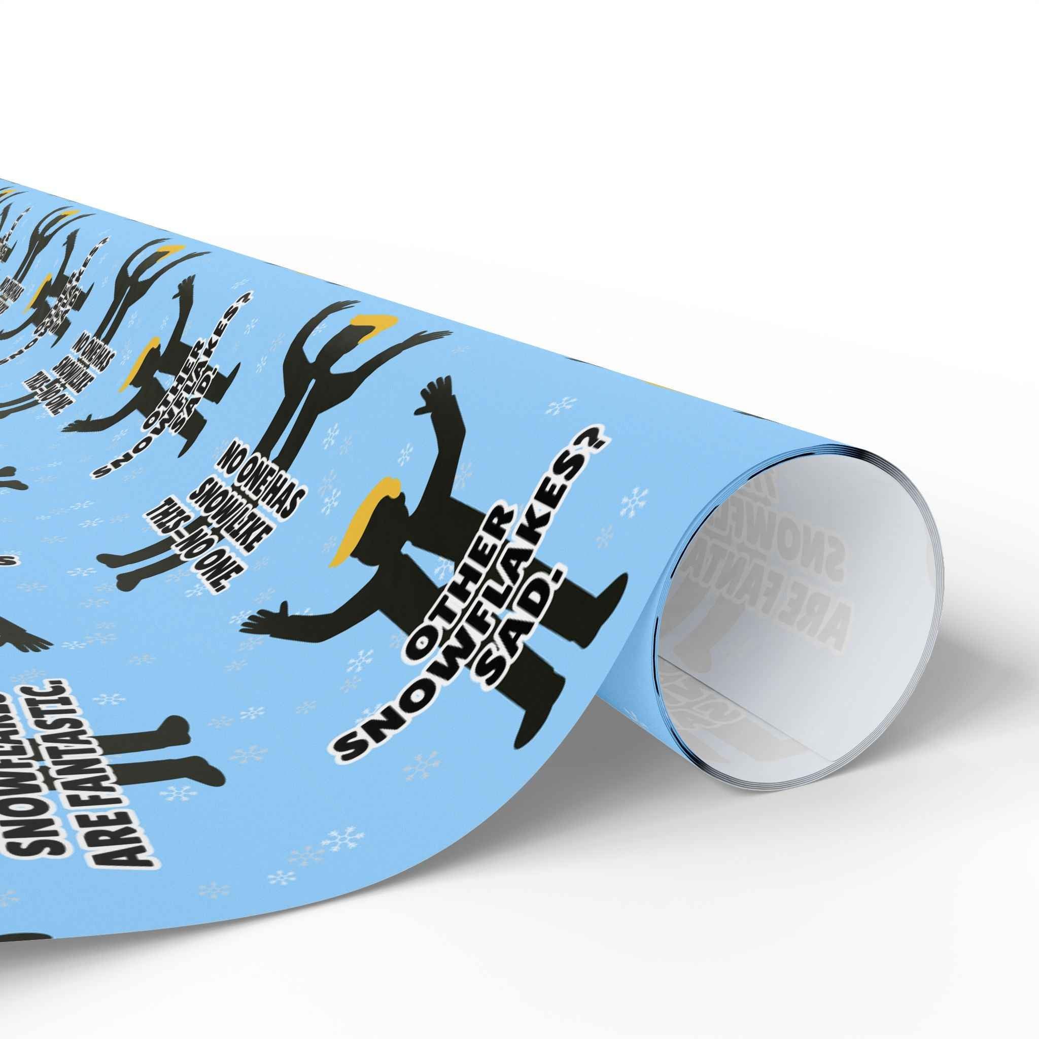 “World-Class Snowflakes” Political Parody Gift Wrap