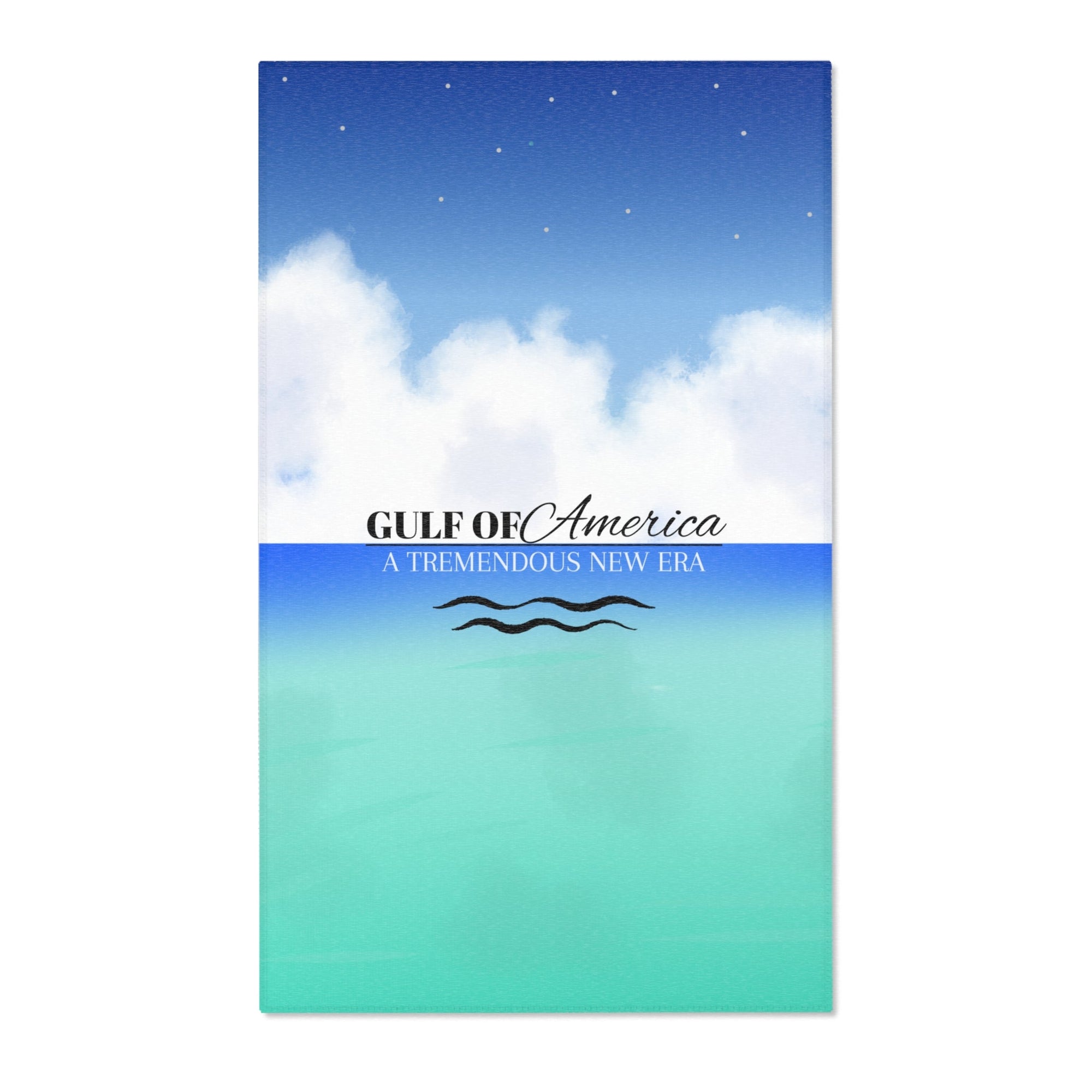 Gulf of America Area Rug - Coastal Decor Printify