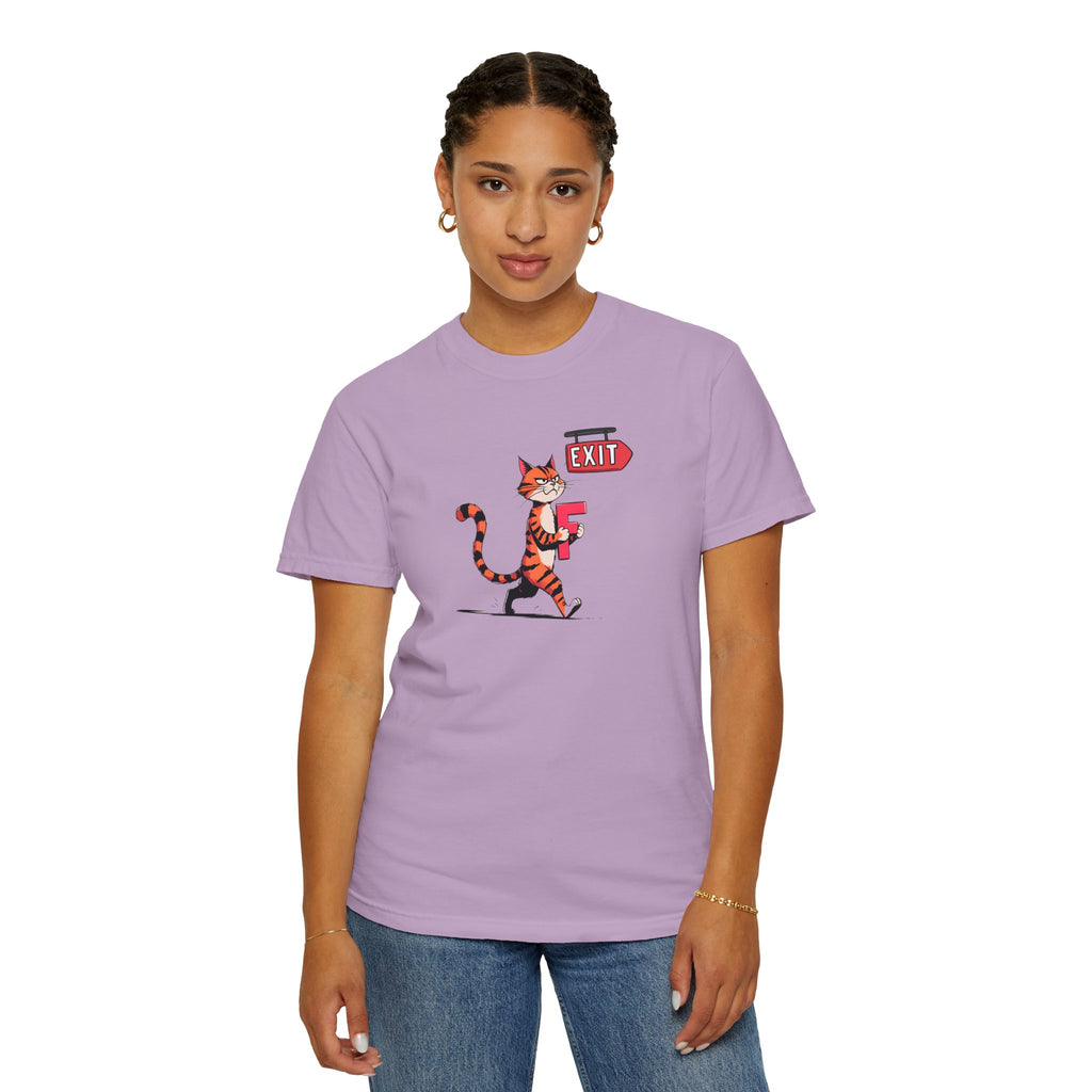 Getting the F Outta Here Unisex Garment-Dyed T-shirt