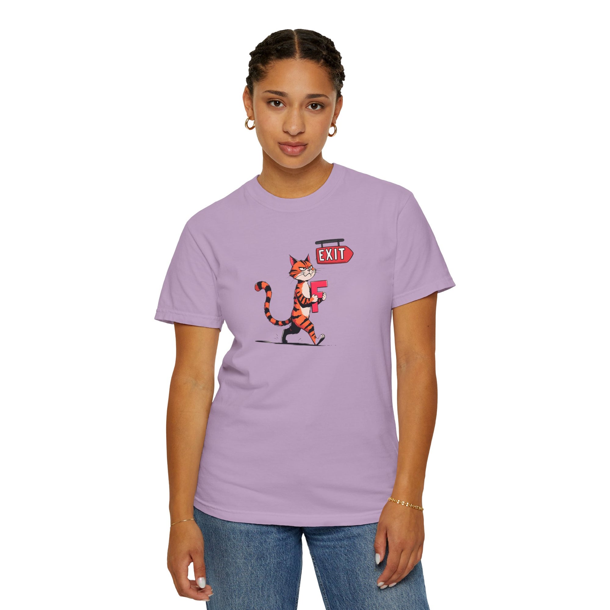 Getting the F Outta Here Unisex Garment-Dyed T-shirt