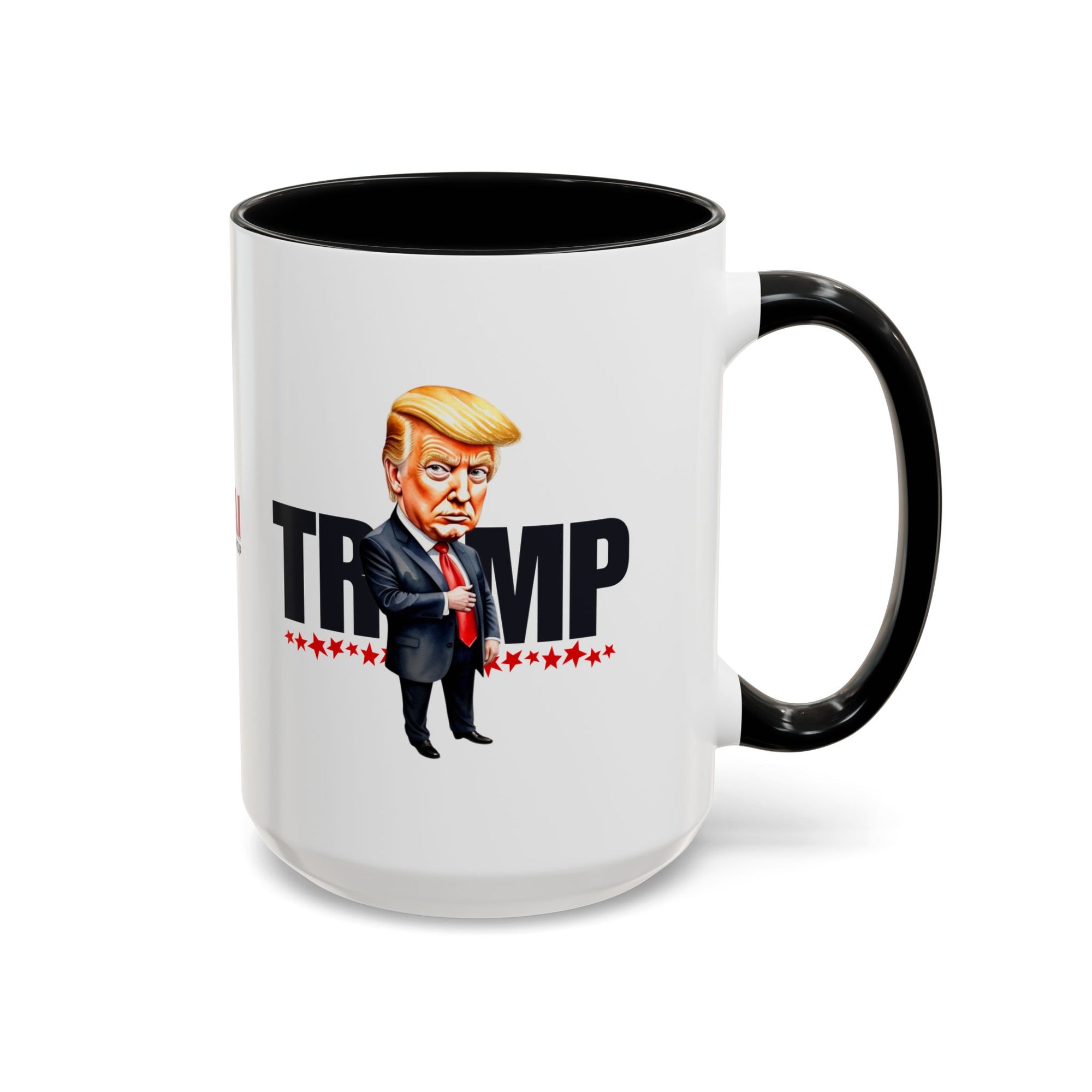 Trump Accent Coffee Mug - 11oz & 15oz, Bold Statement Mugs for Political Enthusiasts