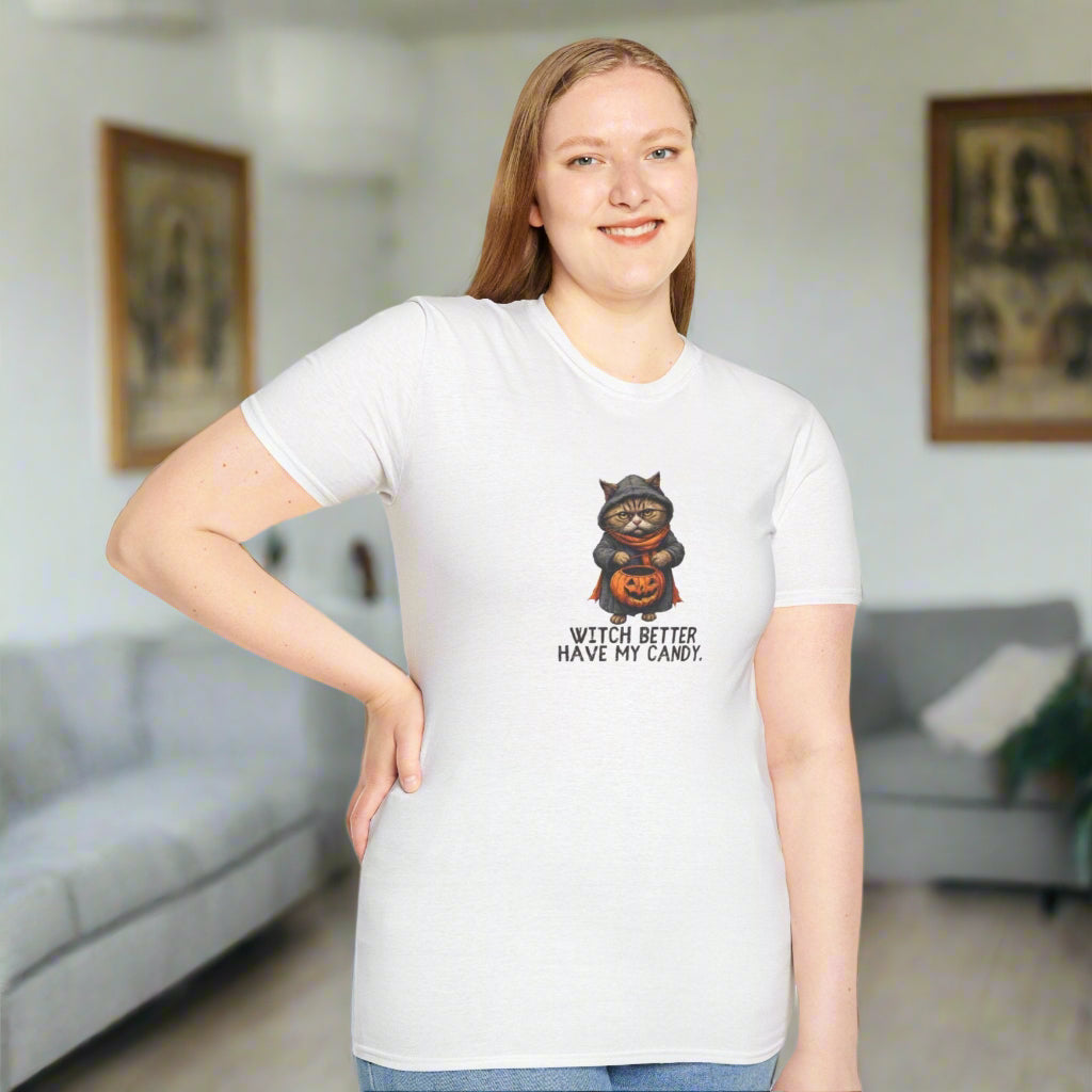 Witch Better Have My Candy Halloween Unisex Softstyle T-Shirt