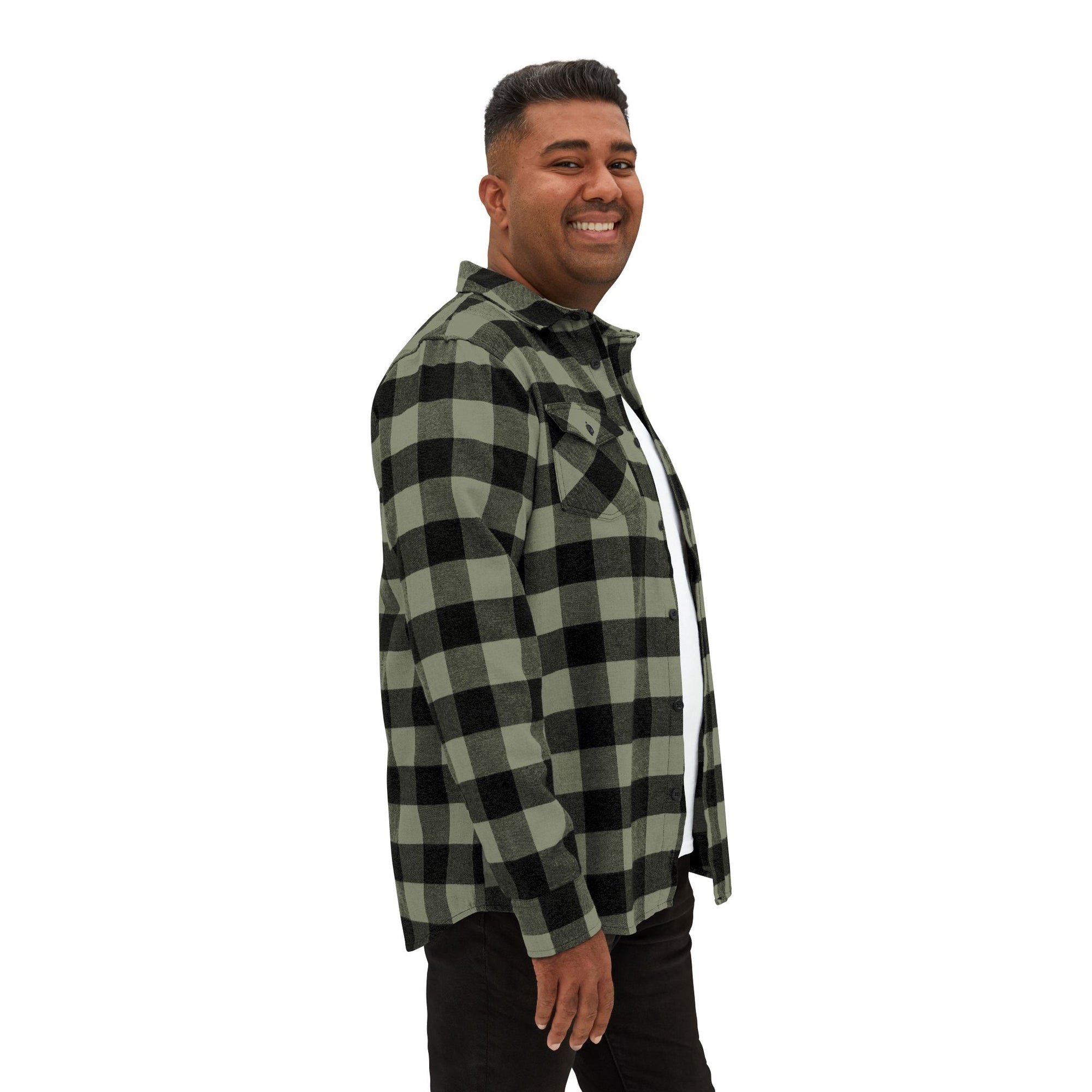 Cozy Seize the Day Unisex Flannel Shirt