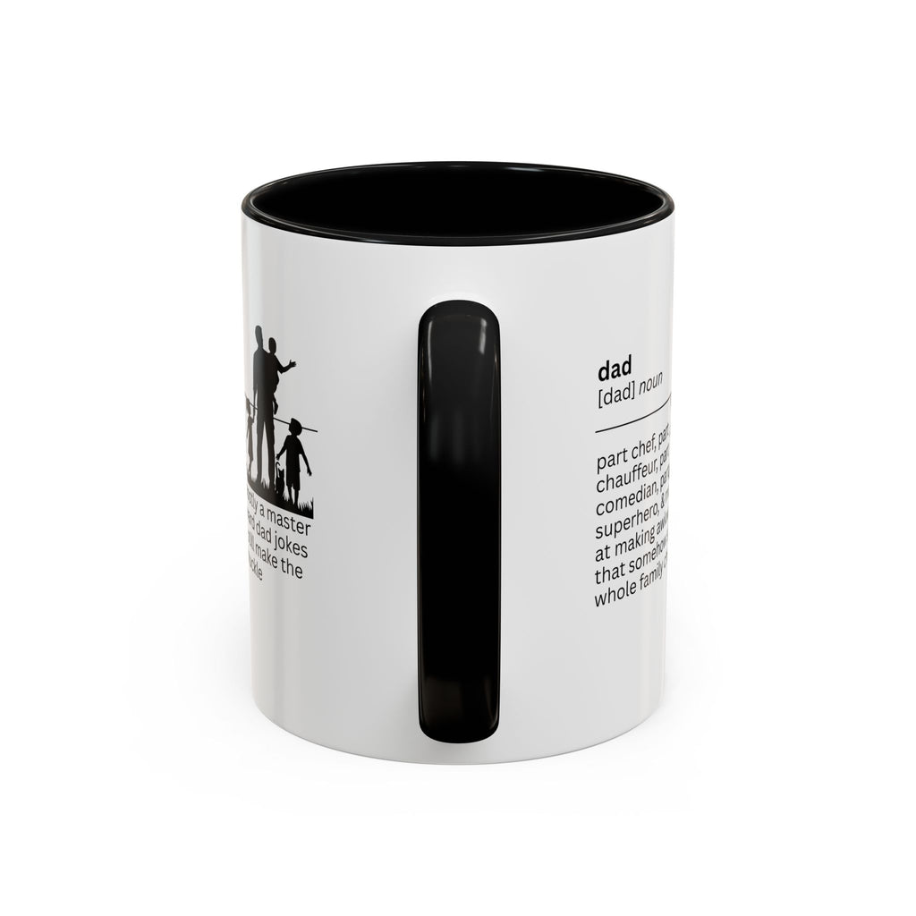 Dad Jokes Accent Coffee Mug - Perfect Gift for Dads
