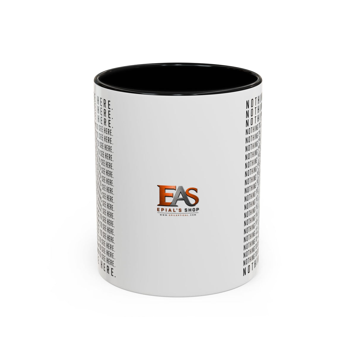 Nothing to See Here Mug | Hidden Fingerprint True Crime & Social Media Coffee Cup (11/15oz)