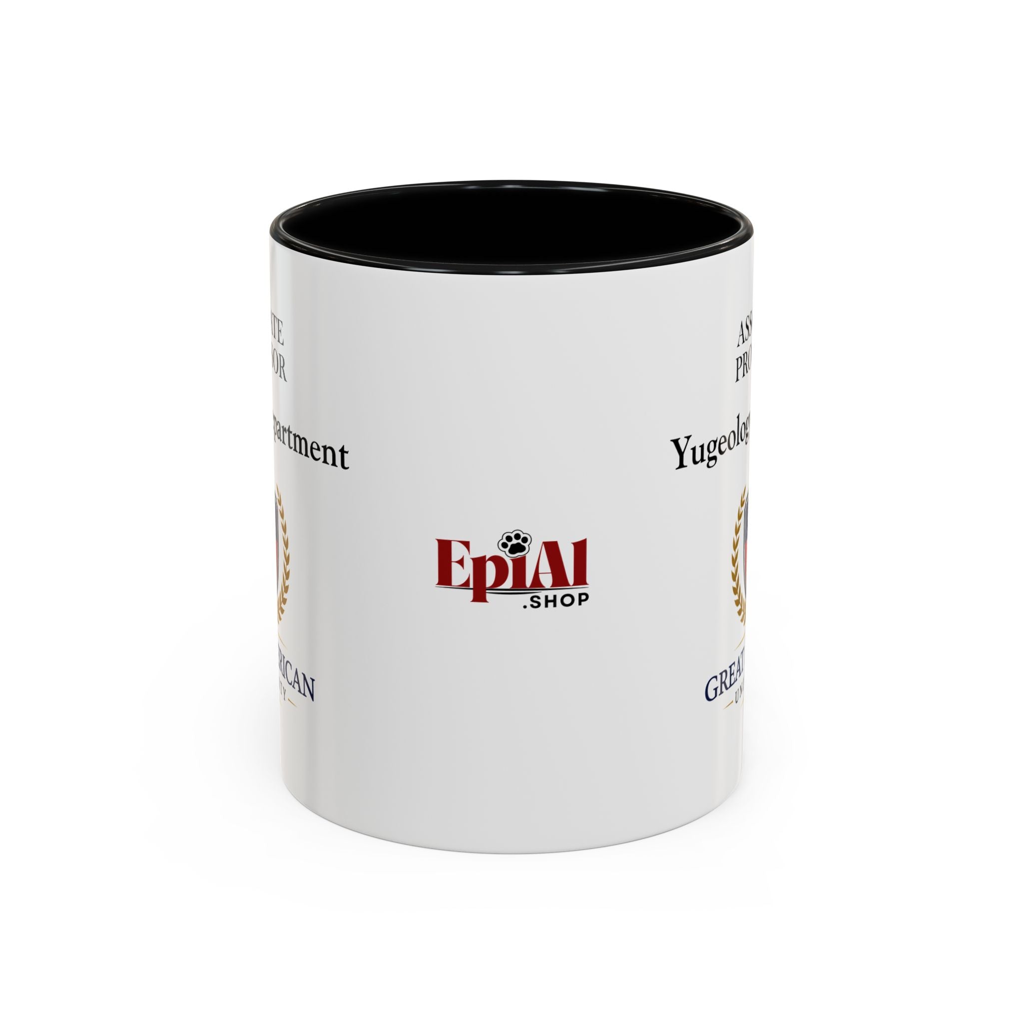 Associate Professor – Yugeology Department Coffee Mug | Political Parody