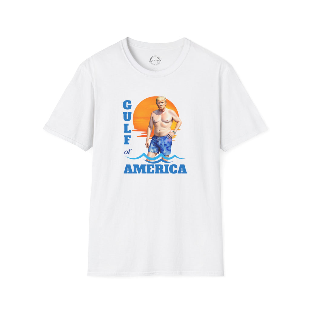 Trump's American Gulf Vintage T-Shirt - Unisex Softstyle Beachwear