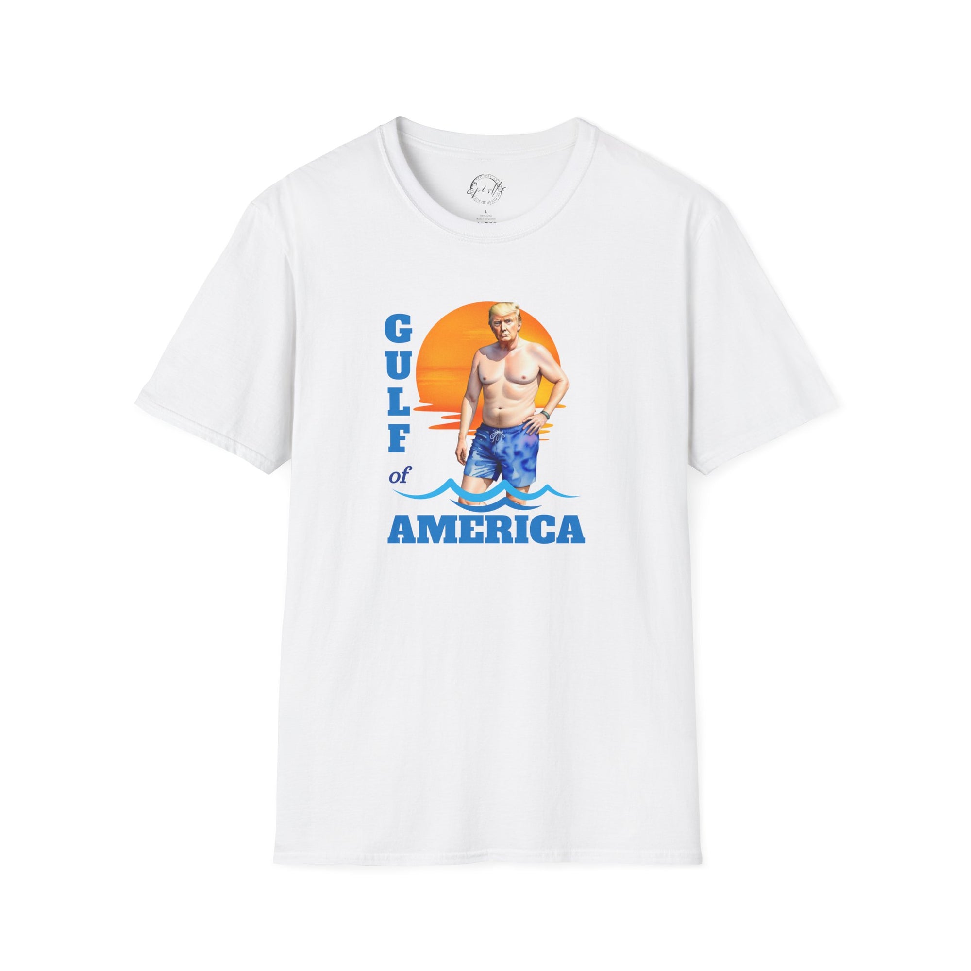 Trump's American Gulf Vintage T-Shirt - Unisex Softstyle Beachwear
