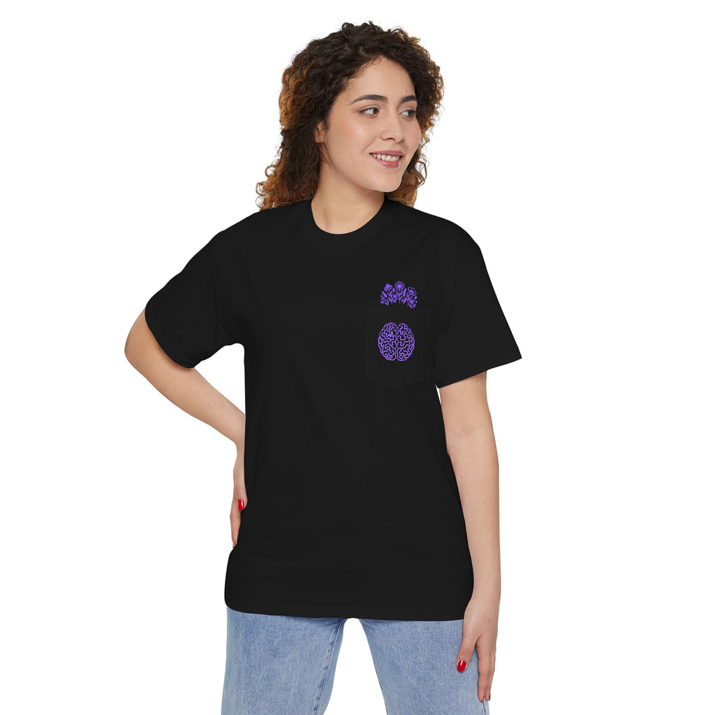 Mind in Bloom Epilepsy Awareness Pocket T-Shirt