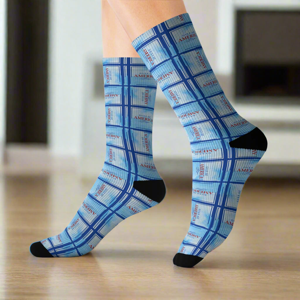 American Gulf Patterned Sublimation Socks