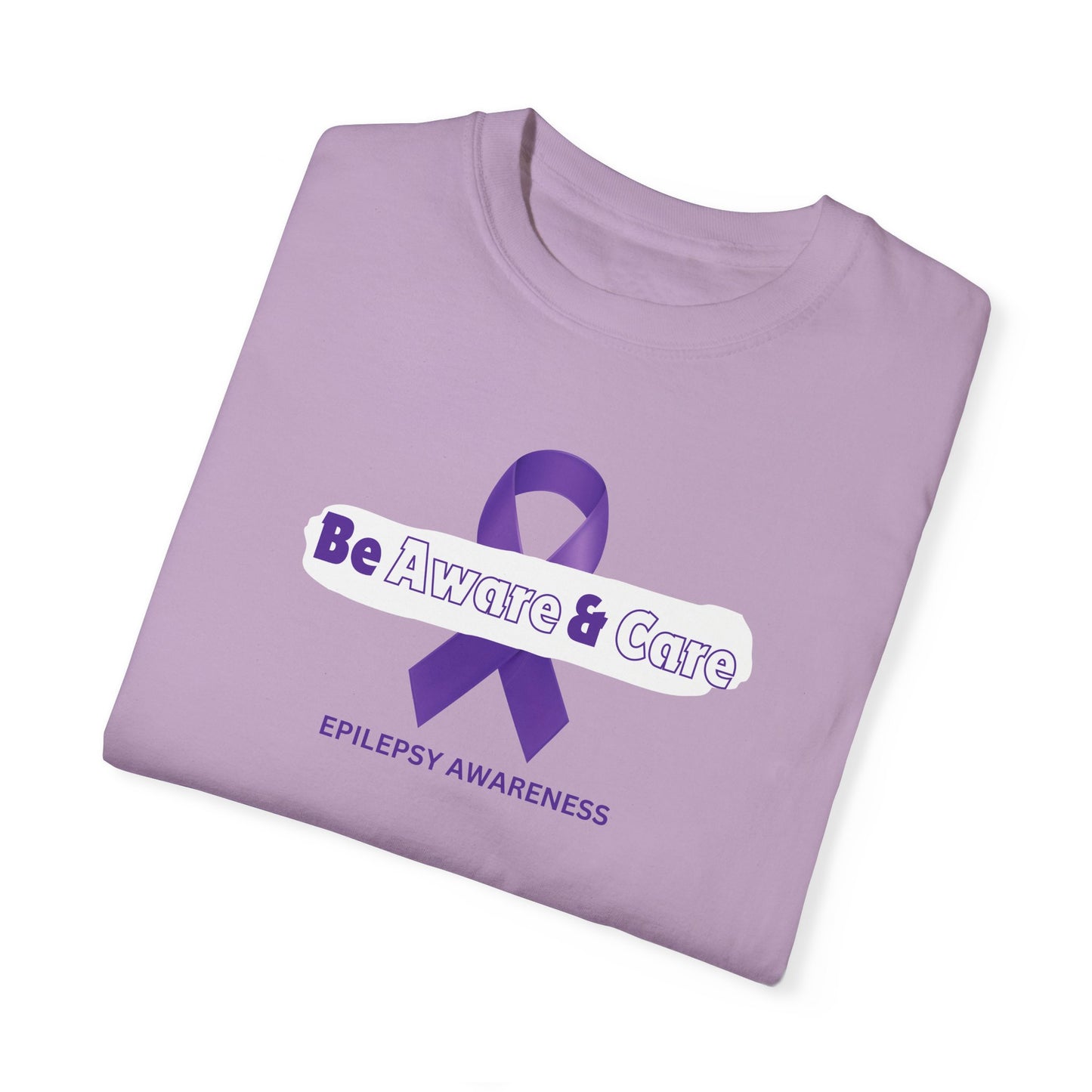Be Aware Unisex Garment - Dyed T - shirt - T - Shirt - Epileptic Al’s Shop