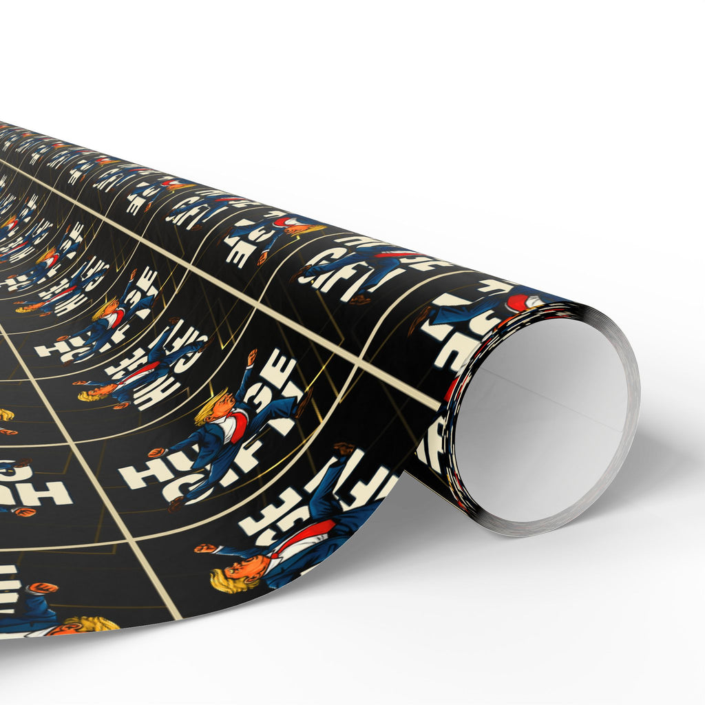 Huge Parody Gift Wrapping Paper – Bold Political Humor
