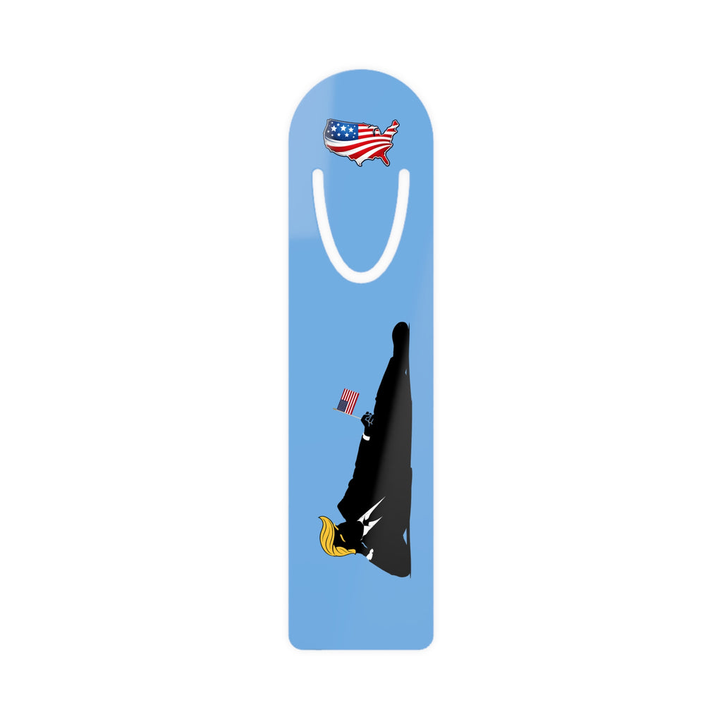 Swoop Guy USA Bookmark – Patriotic Political Satire Aluminum Page Holder
