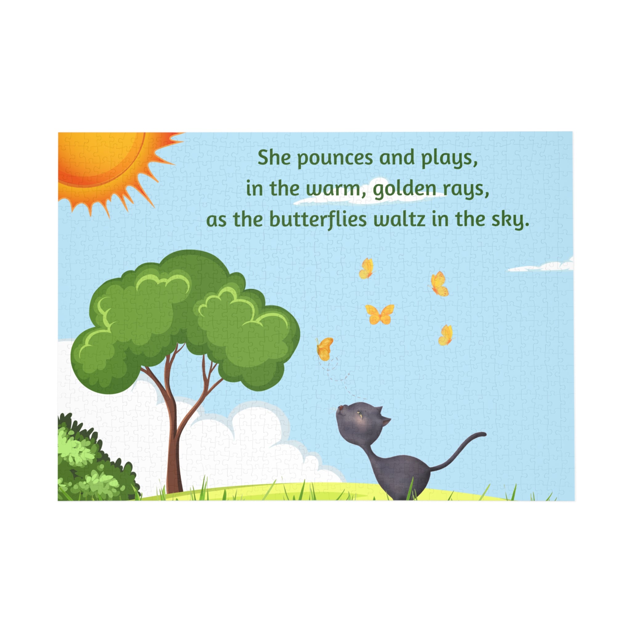 She Pounces & Plays Puzzle (96, 252, 500, 1000-Piece) - EpiAl's Shop