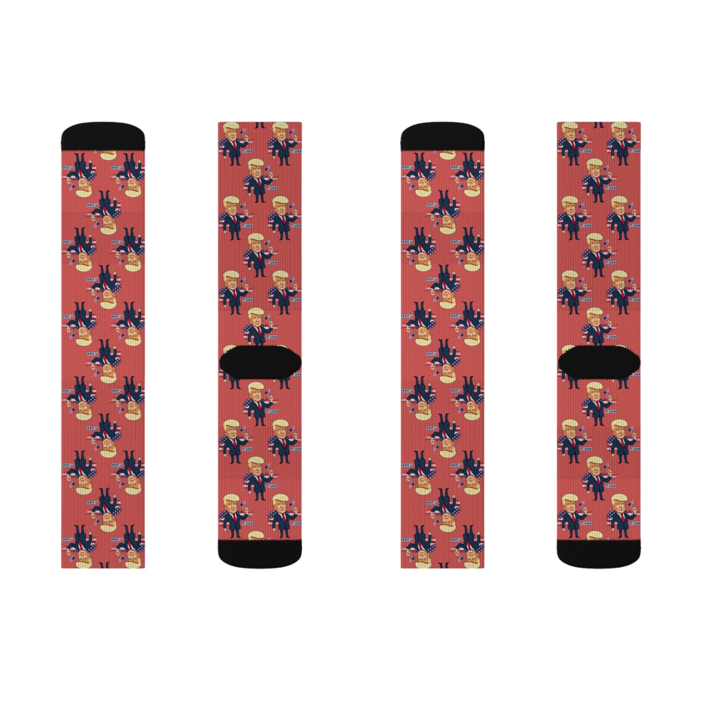 Fun Political Design Socks - Perfect for Casual Wear and Gifts