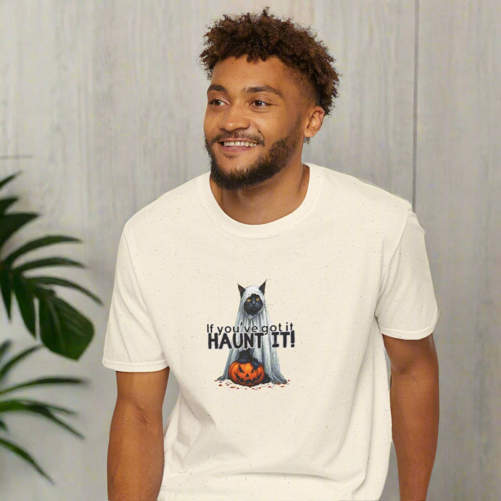 If You've Got It Haunt It Halloween Unisex Softstyle T-Shirt