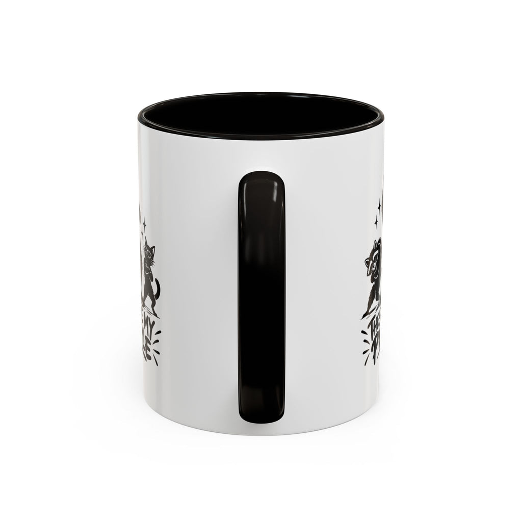 These Are My People Bigfoot, Raccoon & Cat Accent Coffee Mug | 11oz & 15oz