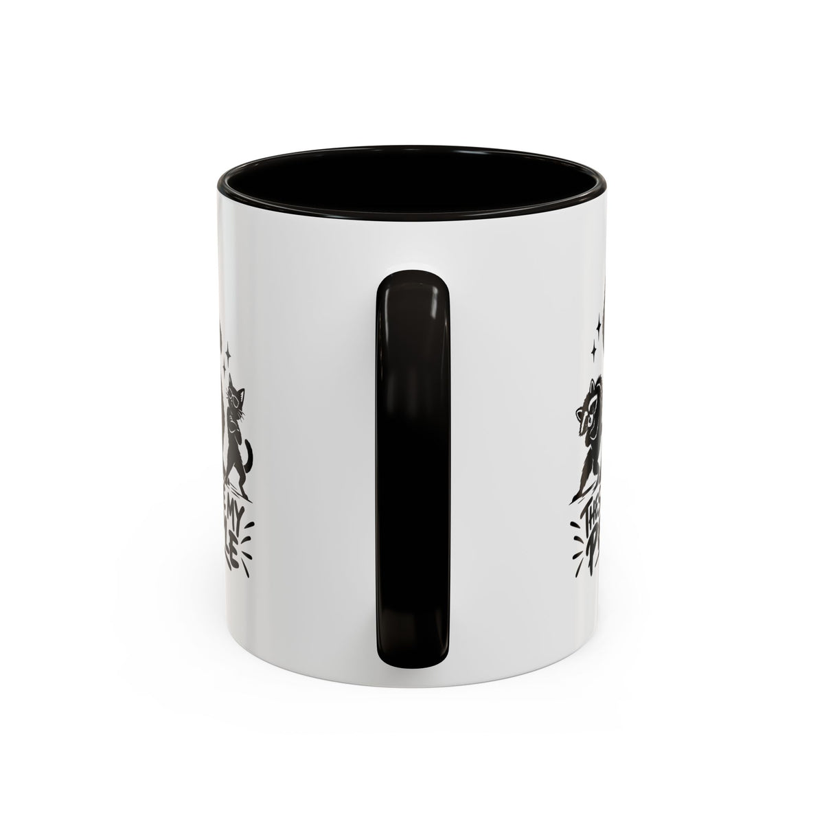 These Are My People Bigfoot, Raccoon & Cat Accent Coffee Mug | 11oz & 15oz