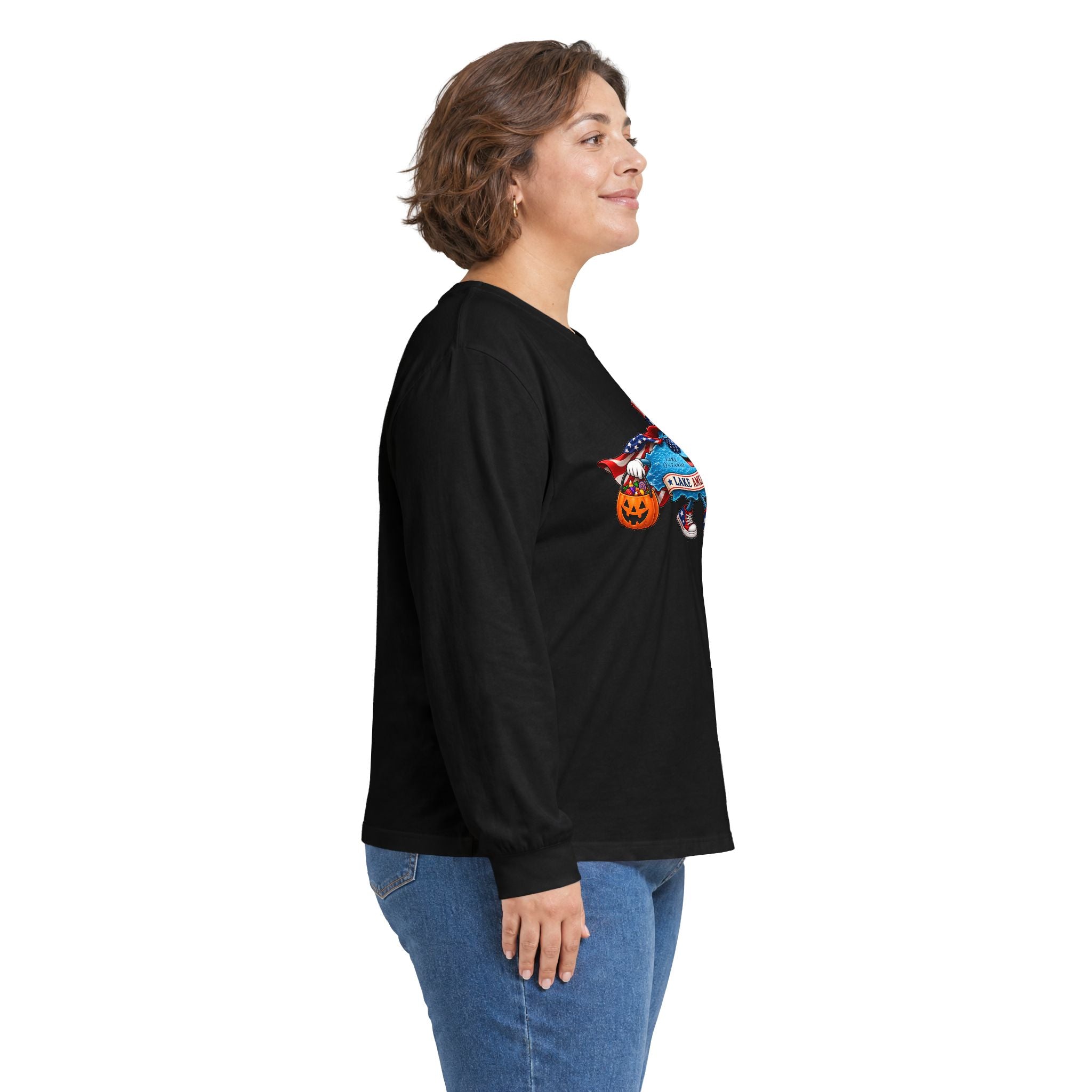 Lake Ontario Dressed as Lake America Halloween Unisex Long Sleeve Tee