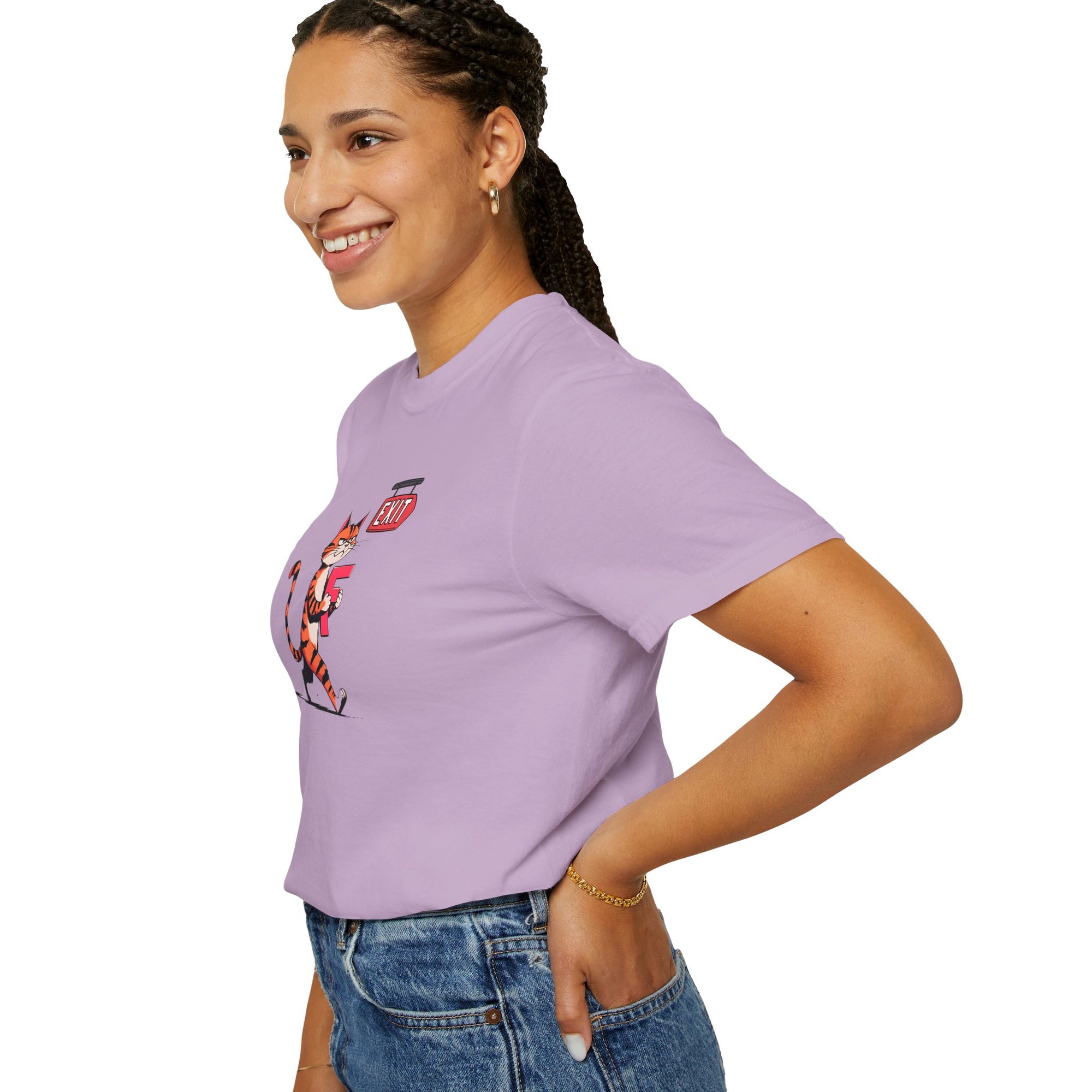 Getting the F Outta Here Unisex Garment-Dyed T-shirt
