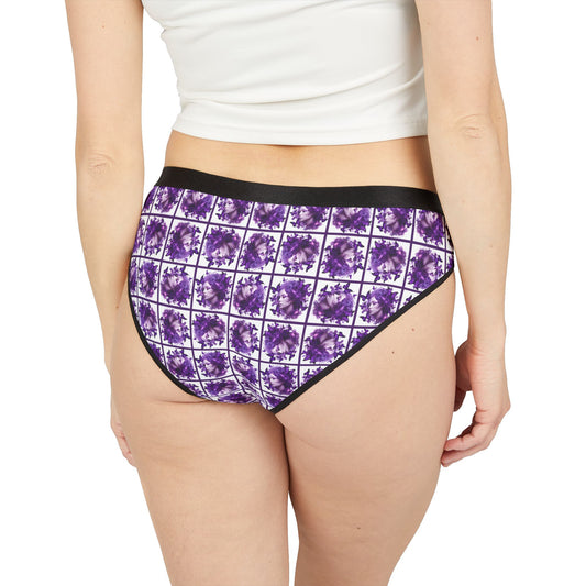 Purple Butterfly Epilepsy Awareness Women's Underwear