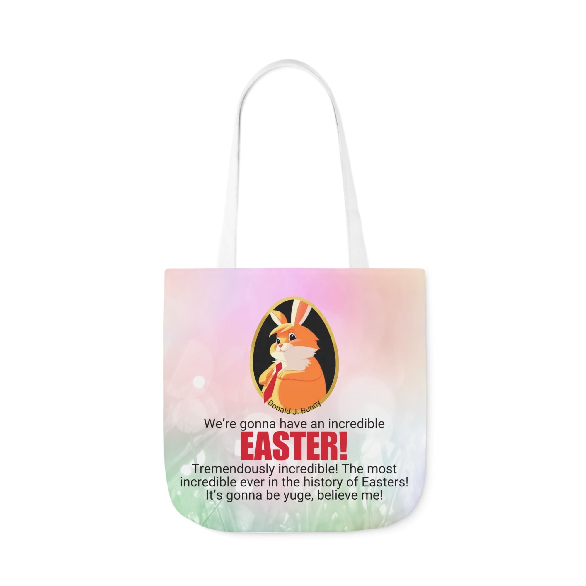 Incredible Easter Canvas Tote Bag - 5-Color Straps Printify