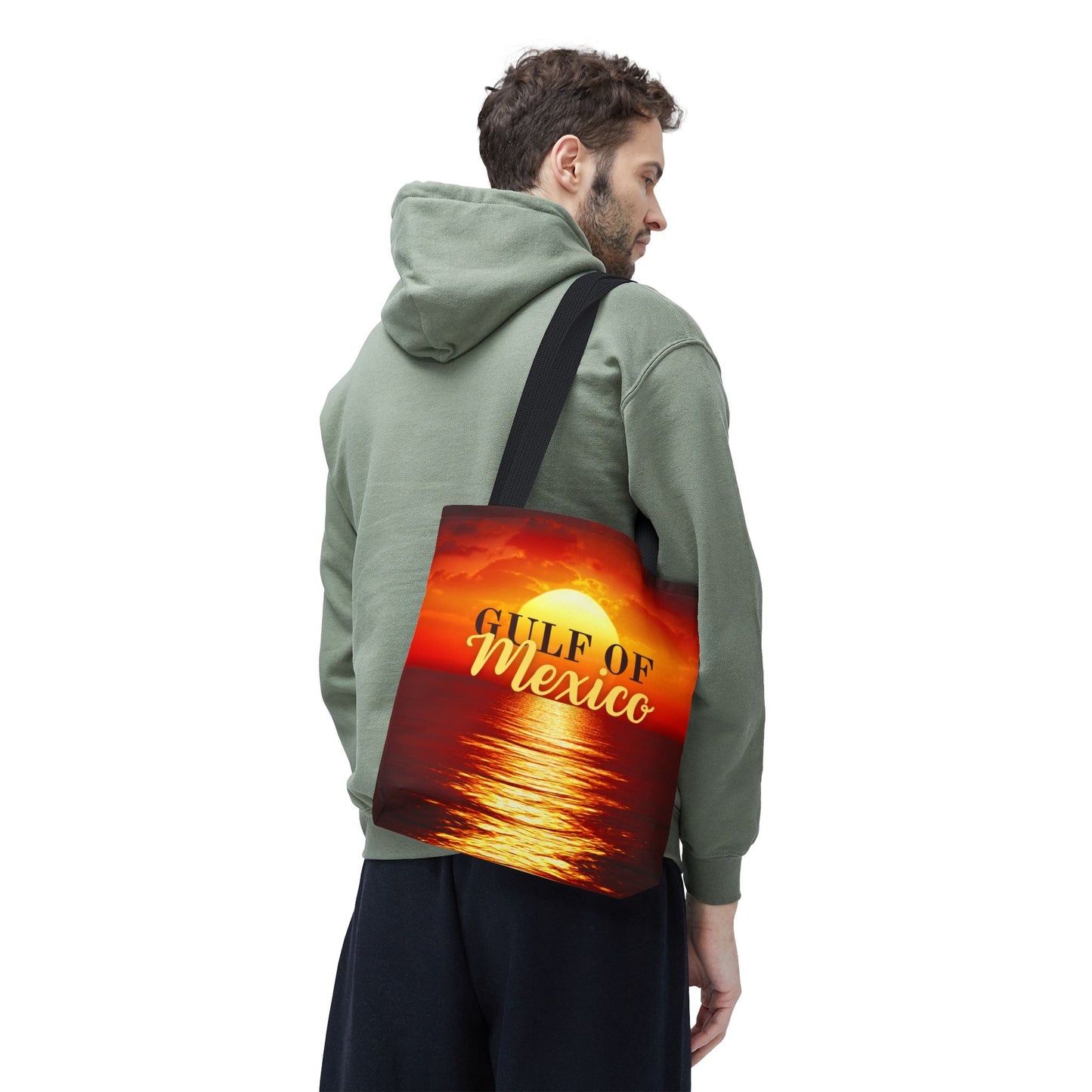 Gulf of Mexico Sunset Tote Bag - Chic Beach Accessory Printify