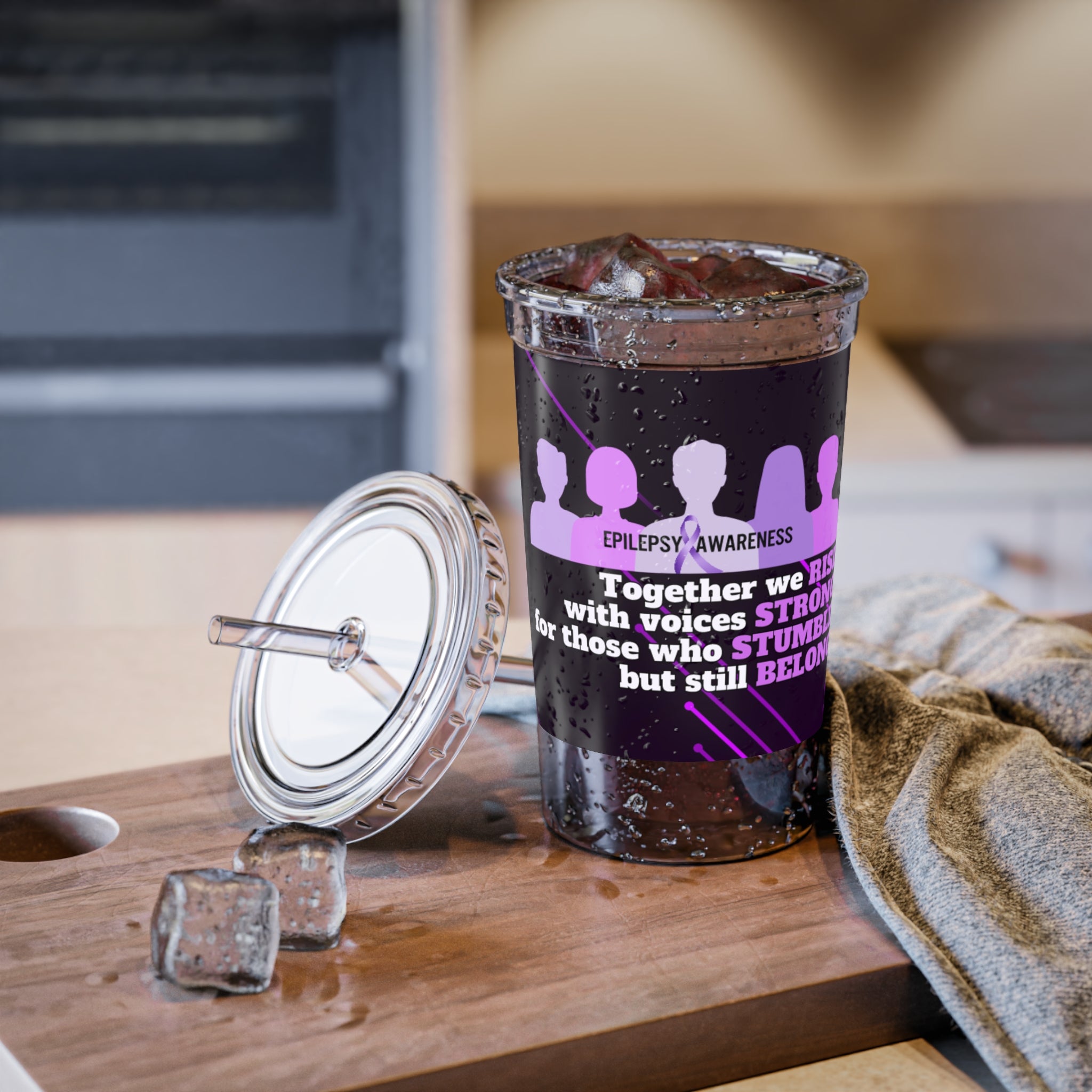 Together We Rise Suave Acrylic Cup - EpiAl's Shop