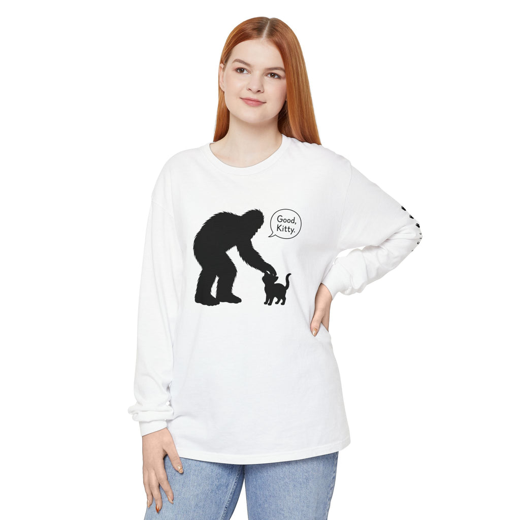 Bigfoot & Kitty “Good, Kitty.” Long Sleeve Shirt