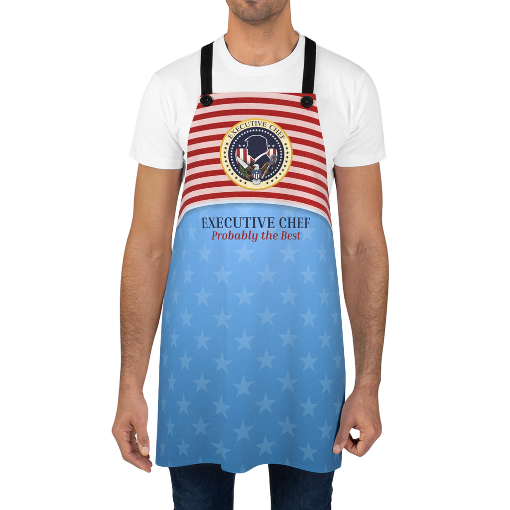 Executive Chef: Probably the Best — Political Parody Apron