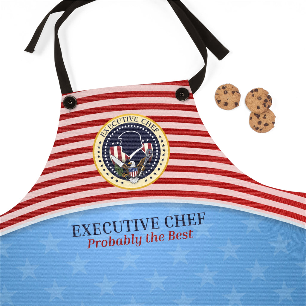 Executive Chef: Probably the Best — Political Parody Apron