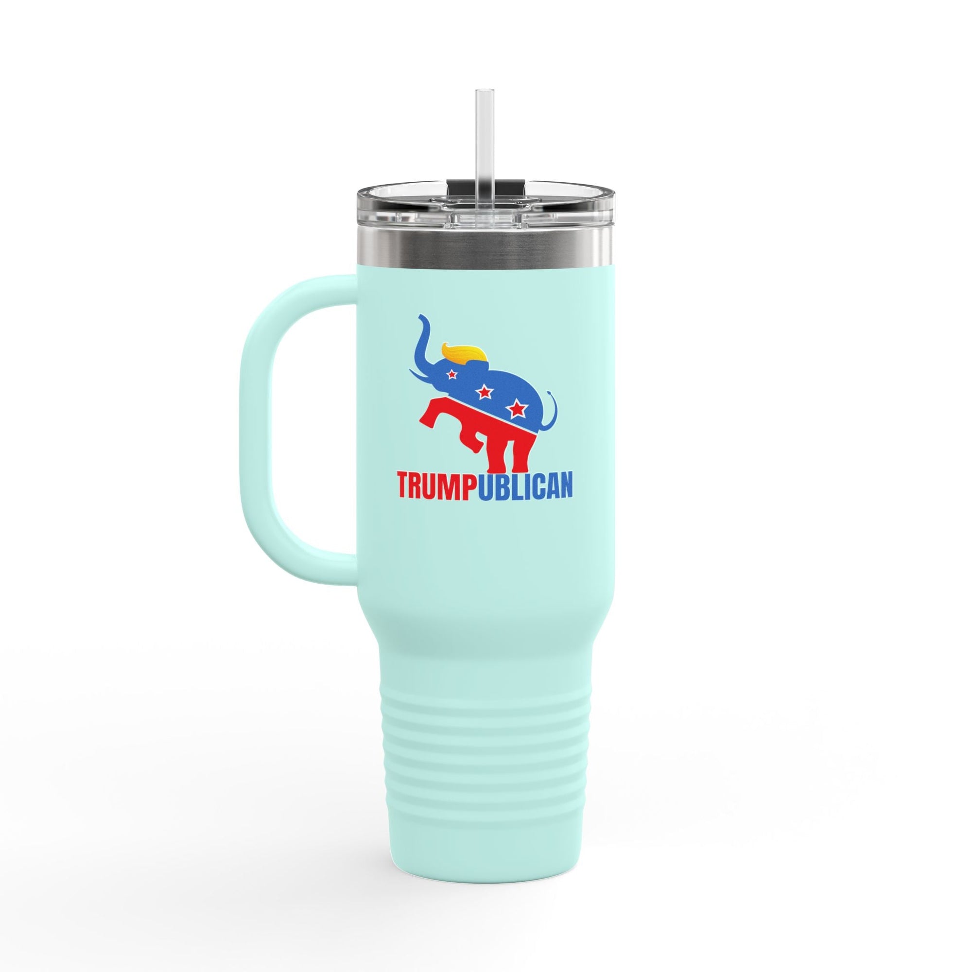 Trumpublican Patriotic Insulated Travel Mug - 40oz Printify
