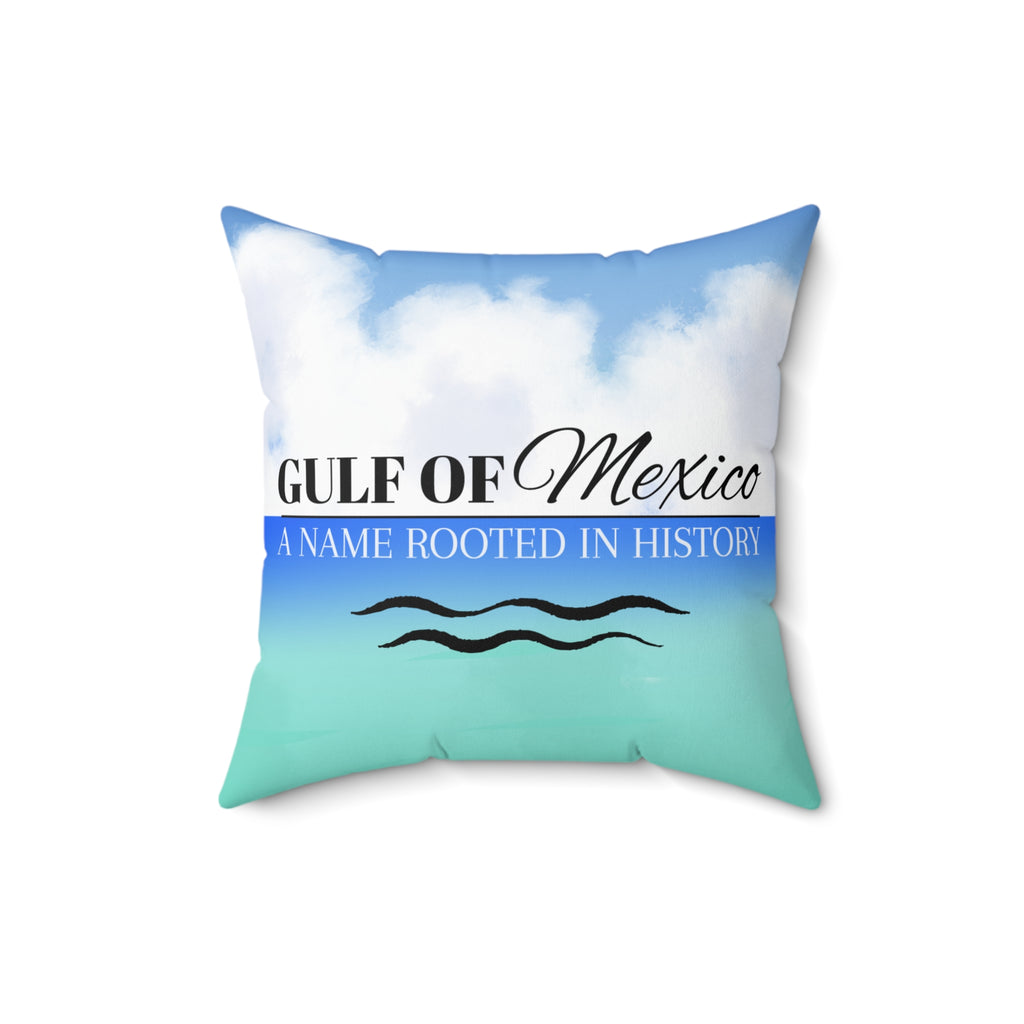 Decorative Gulf of Mexico Pillow - Coastal Home Accent