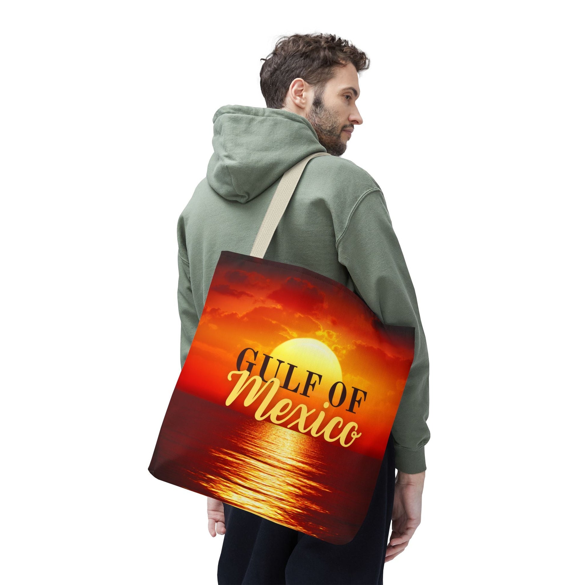 Gulf of Mexico Sunset Tote Bag - Chic Beach Accessory Printify