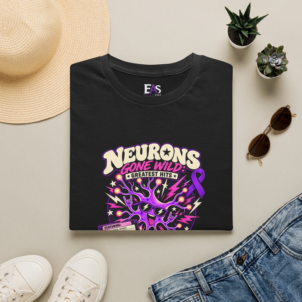 Neurons Gone Wild: Greatest Hits Epilepsy Awareness T-Shirt