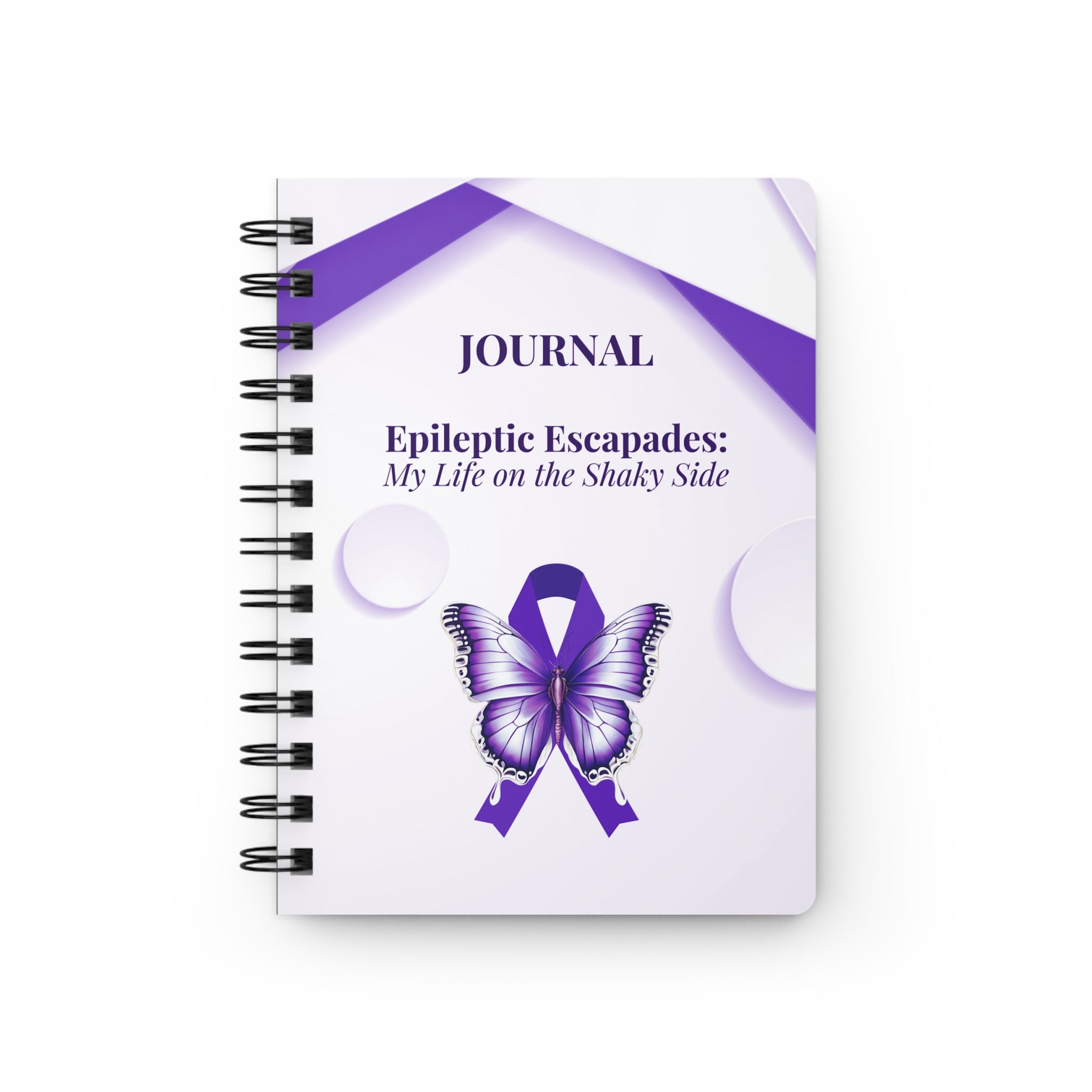 Epileptic Escapades Spiral Bound Journal - EpiAl's Shop