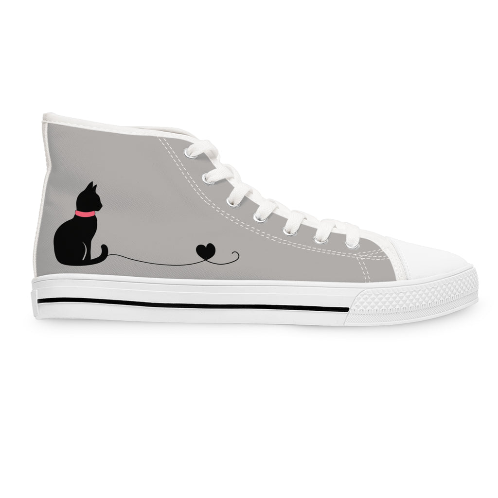 Chic Kitty Women's High Top Sneakers