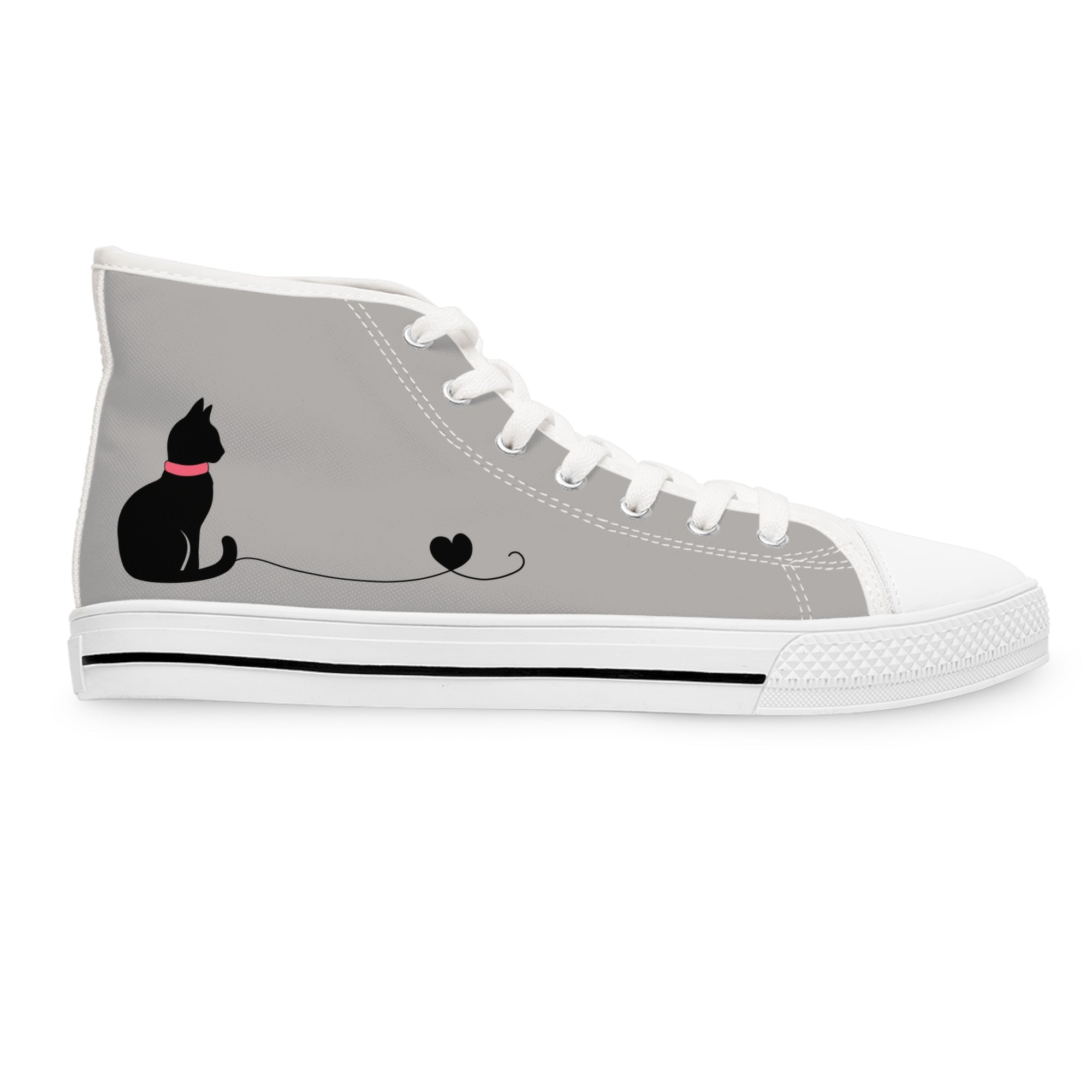 Chic Kitty Women's High Top Sneakers