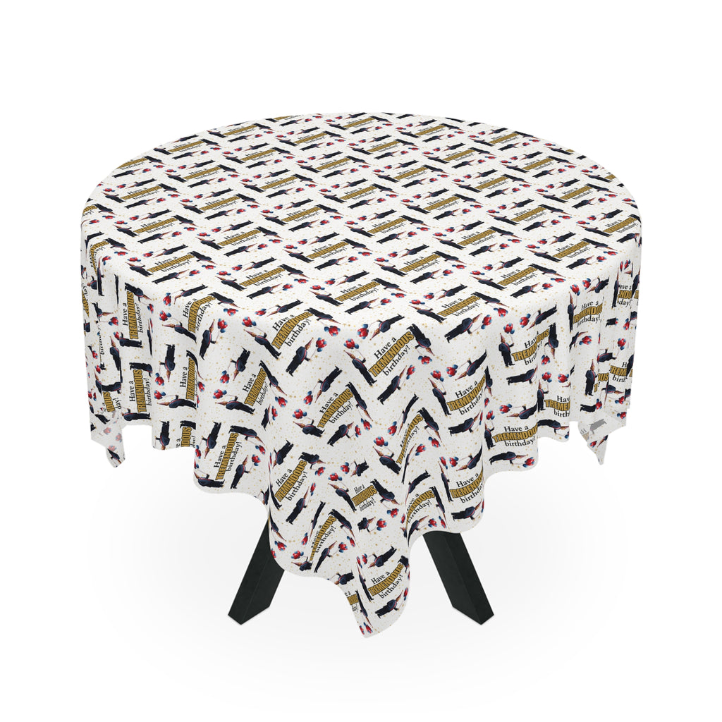 Tremendous Trump Birthday Modern Tablecloth