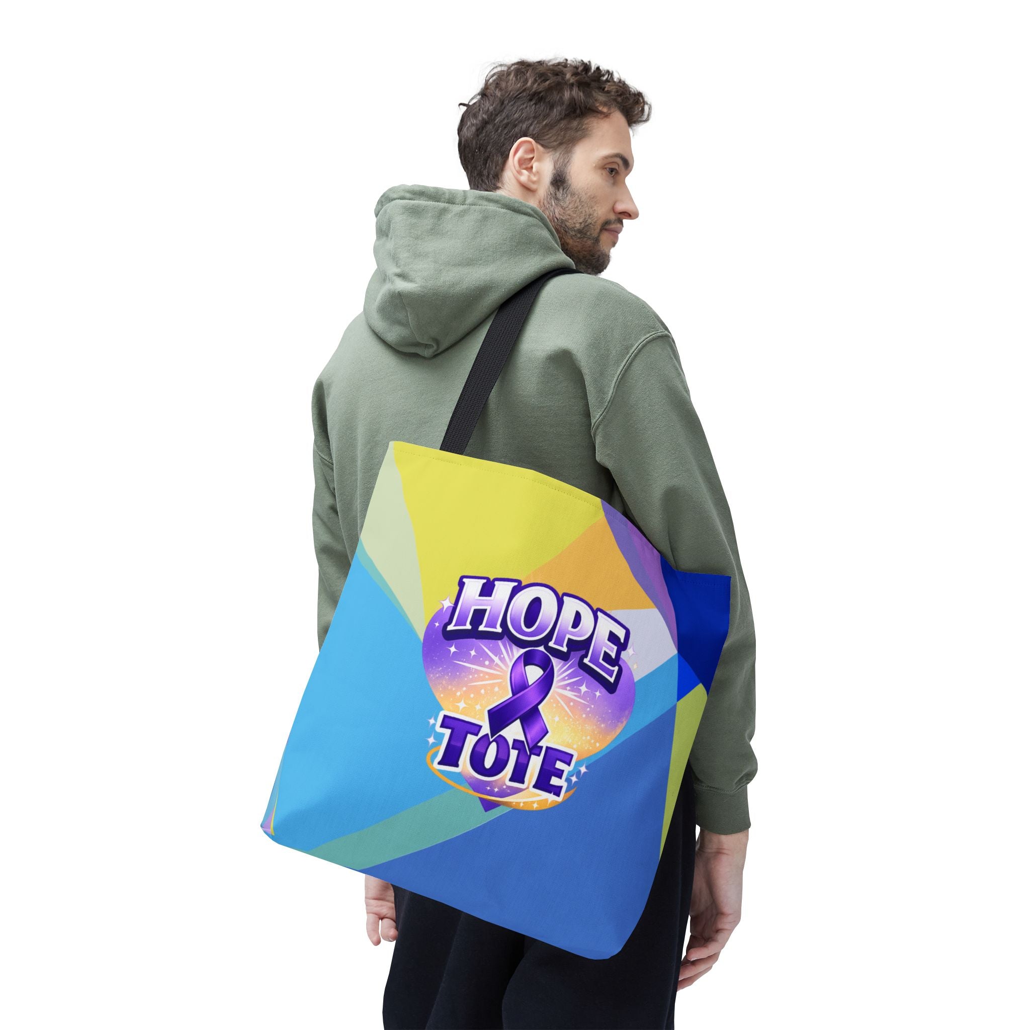 Hope Tote Epilepsy Awareness Ribbon Tote Bag