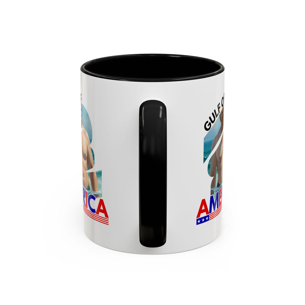Trump's Gulf of America Accent Coffee Mug Printify